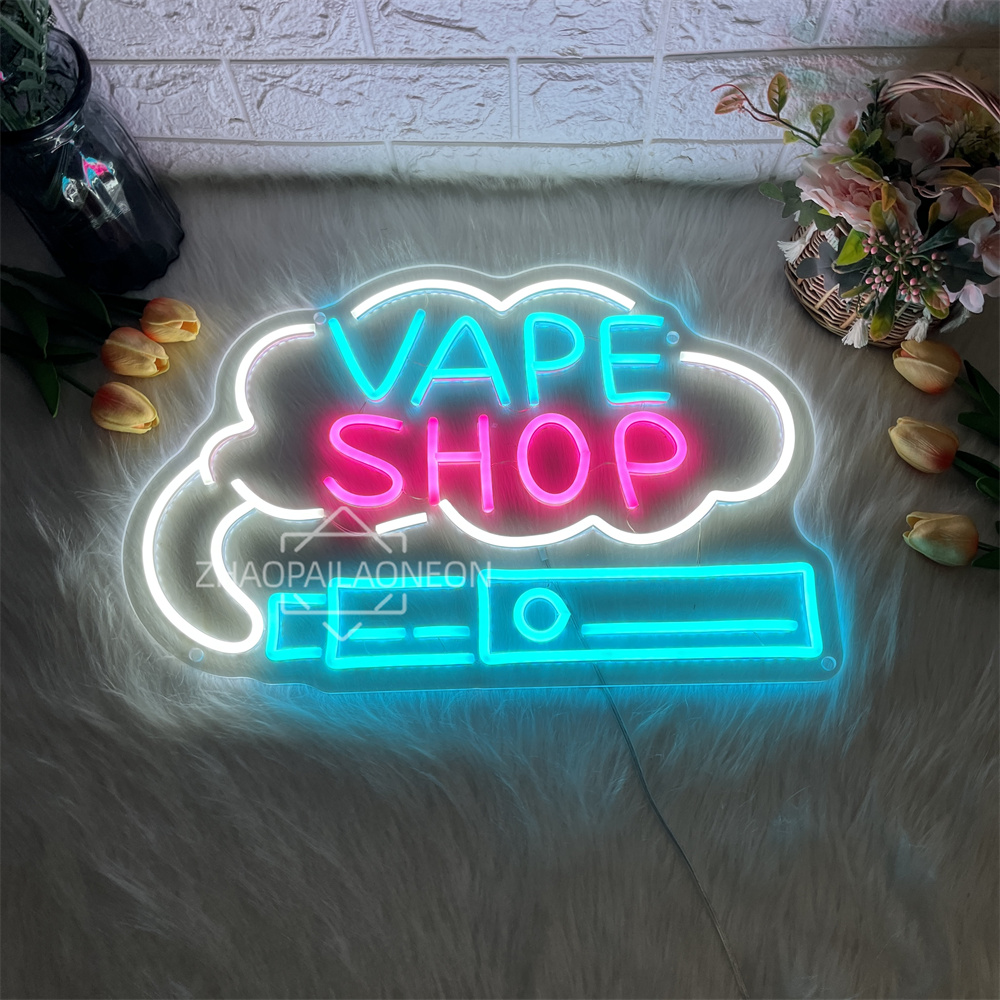 VAPE SHOP Led Neon Sign Wall R - Vaping Shop recensione e prezzo