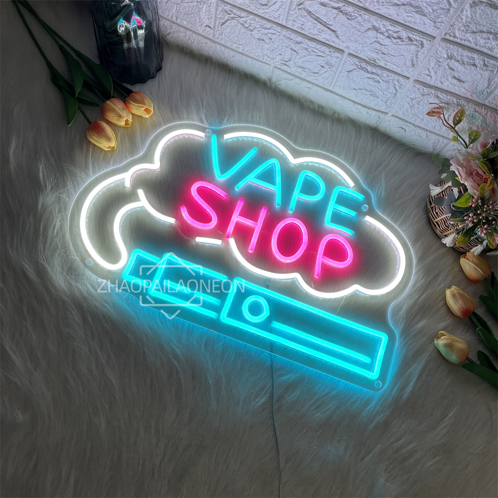 VAPE SHOP Led Neon Sign Wall R - Vaping Shop recensione e prezzo