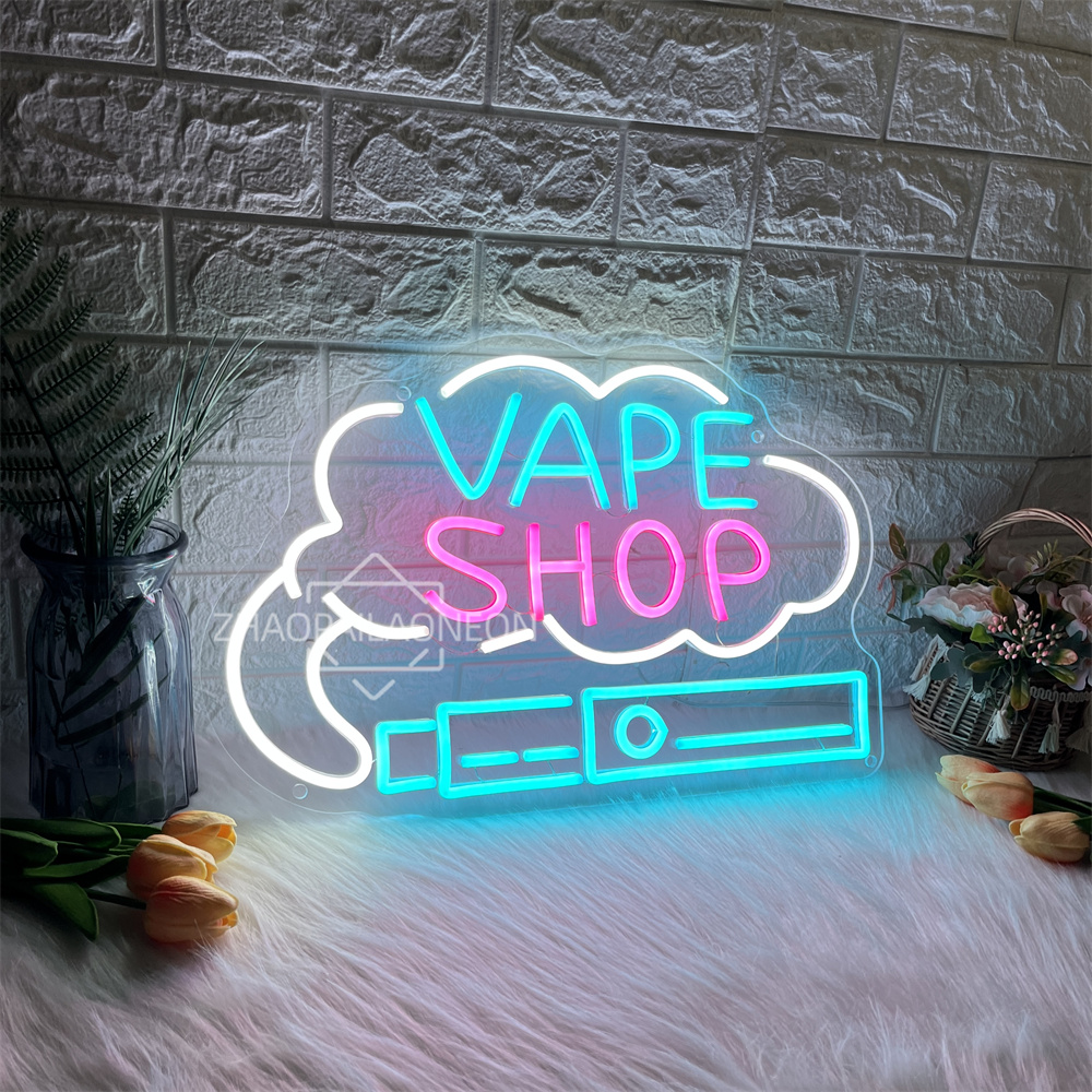 VAPE SHOP Led Neon Sign Wall R - Vaping Shop recensione e prezzo