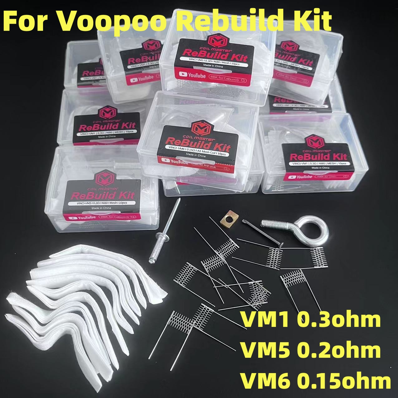 DIY Rebuild Kit For PNP Rebuil - Coil Building Kit recensione e prezzo