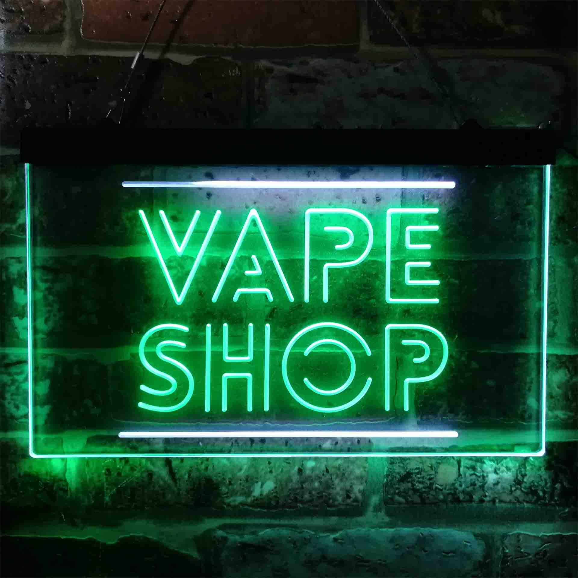 VAPE SHOP Dual Color Led Neon  - Vaping Shop recensione e prezzo