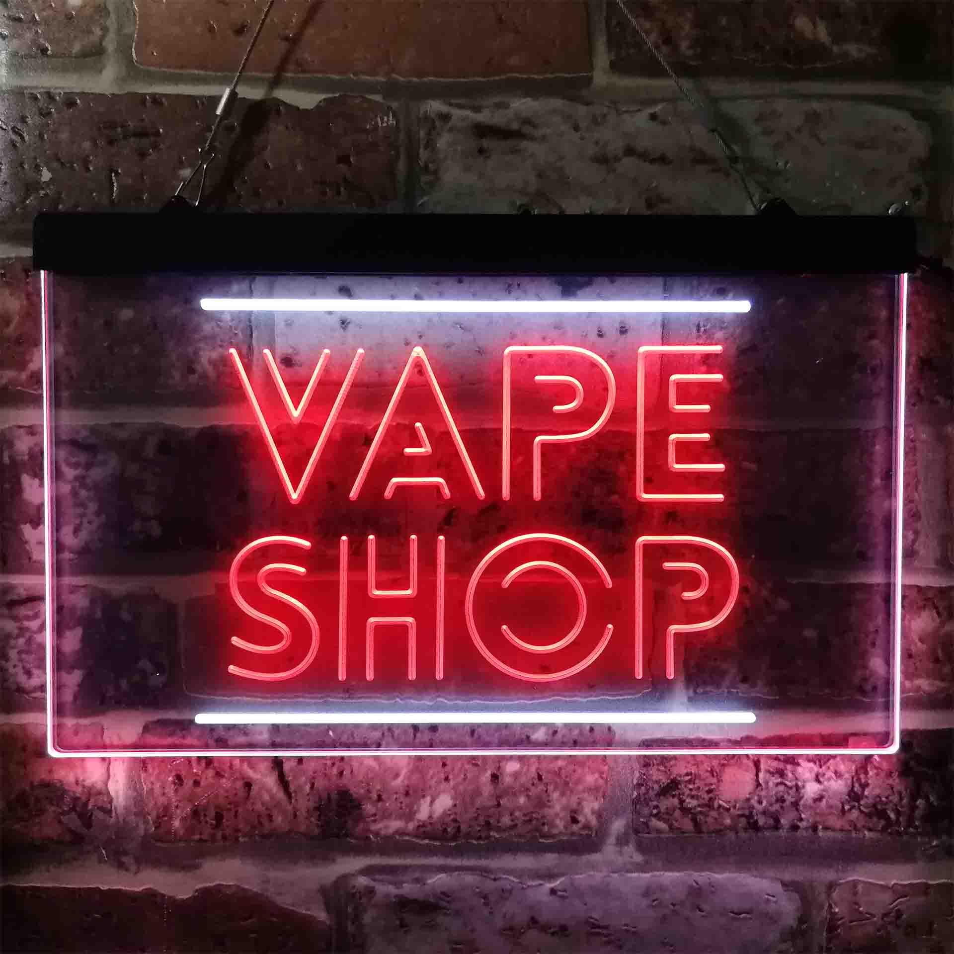 VAPE SHOP Dual Color Led Neon  - Vaping Shop recensione e prezzo