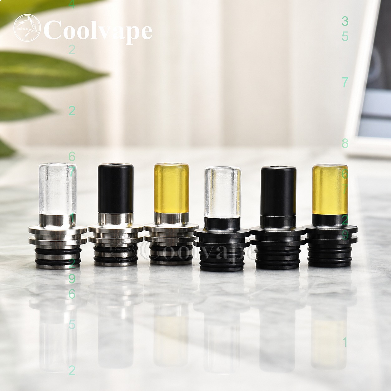510 MTL Drip Tip Heat Resistan - Accessories For Vaping recensione e prezzo