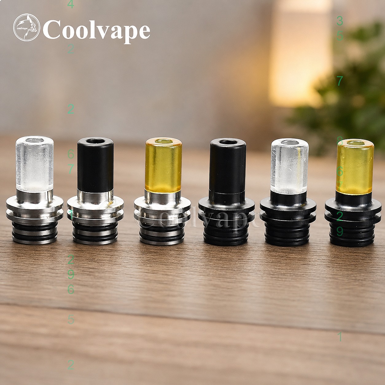 510 MTL Drip Tip Heat Resistan - Accessories For Vaping recensione e prezzo