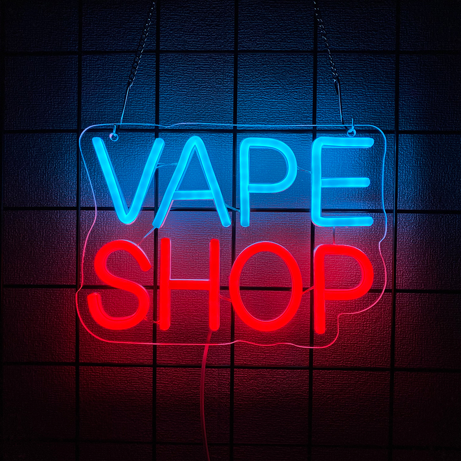 Vape Shop Neon Sign For Wall D - Vaping Shop recensione e prezzo
