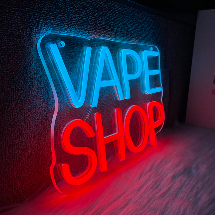 Vape Shop Neon Sign For Wall D - Vaping Shop recensione e prezzo