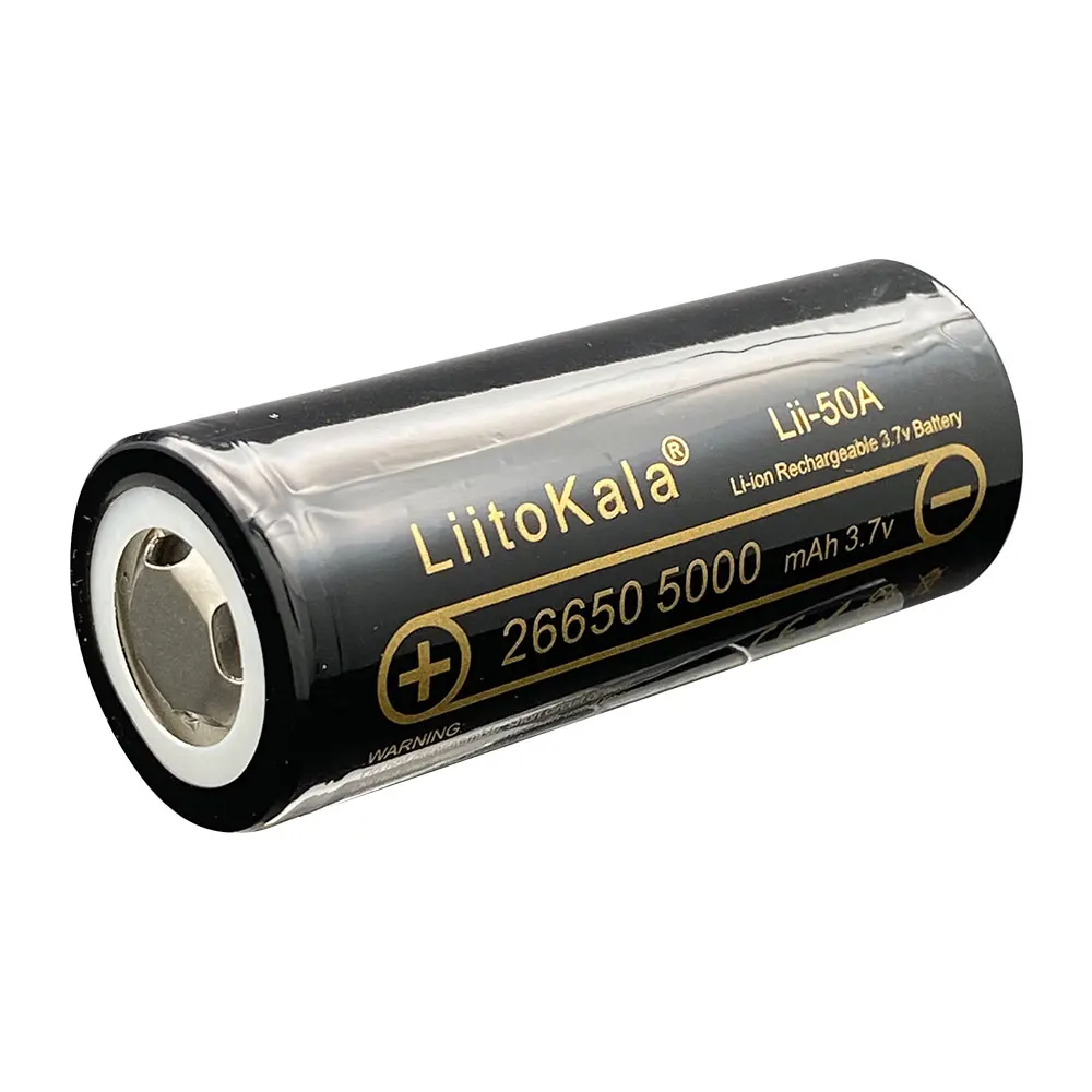 1-10PCS  LiitoKala Lii-50A 266 - Vape Battery 18650 recensione e prezzo