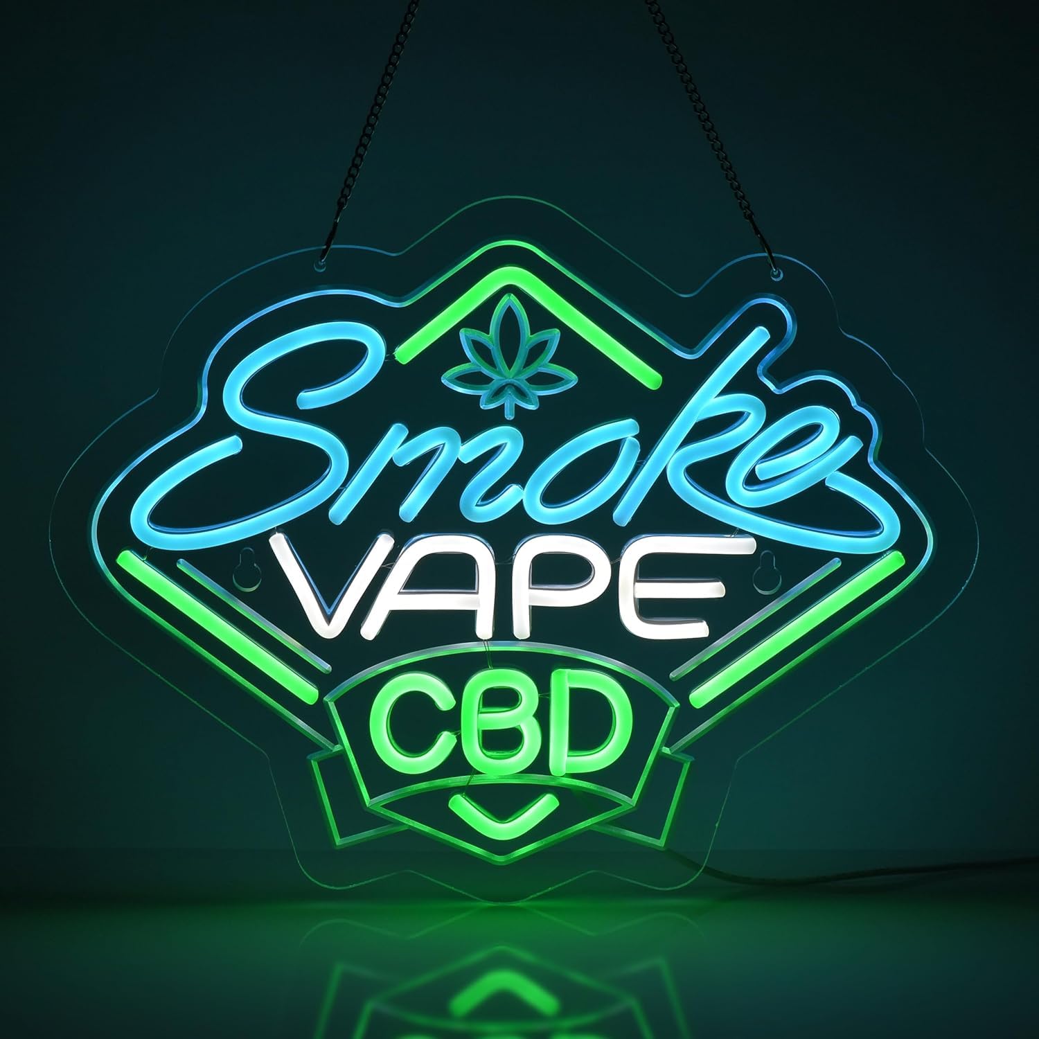 Smoke and Vape Shop Neon Sign  - Vaping Shop recensione e prezzo