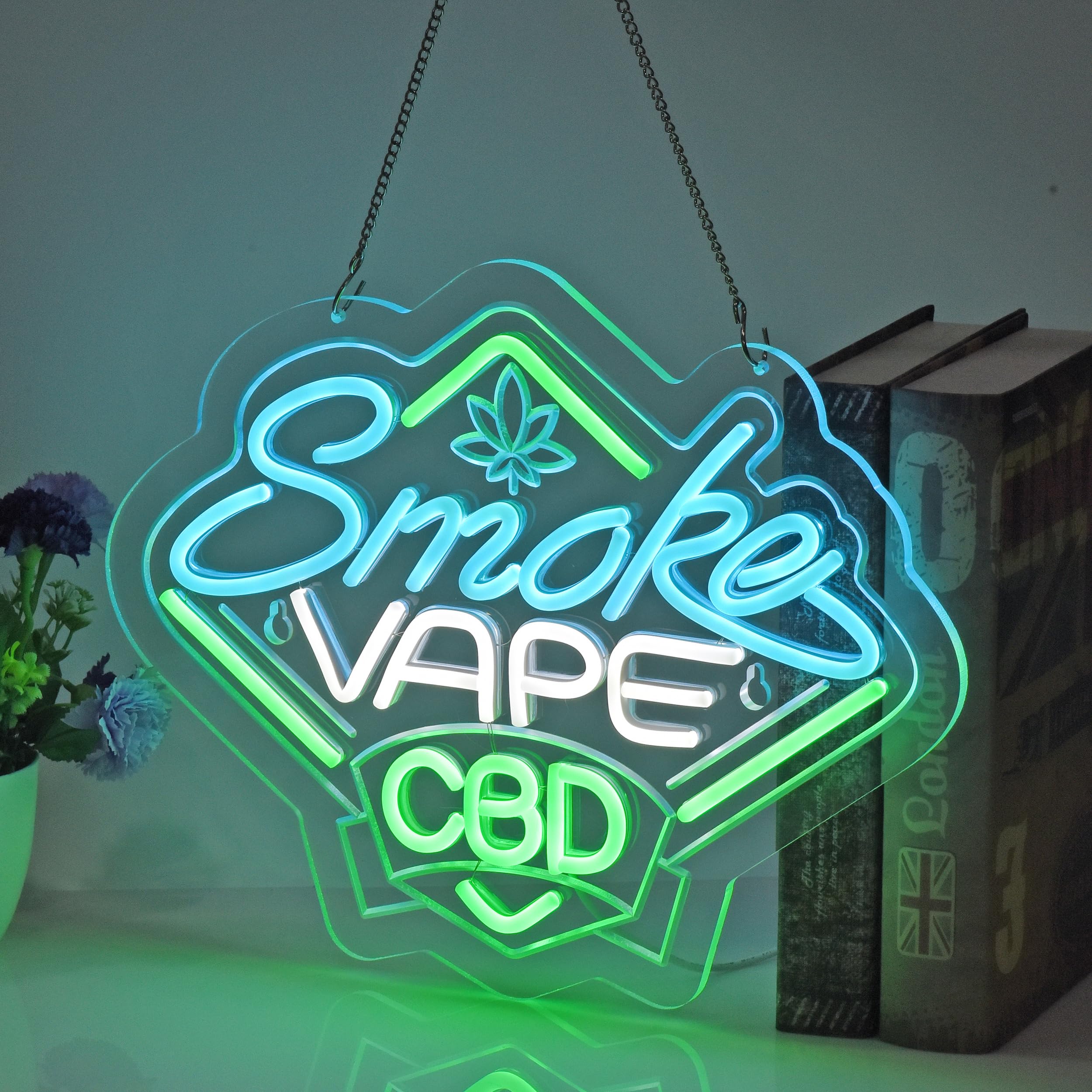 Smoke and Vape Shop Neon Sign  - Vaping Shop recensione e prezzo