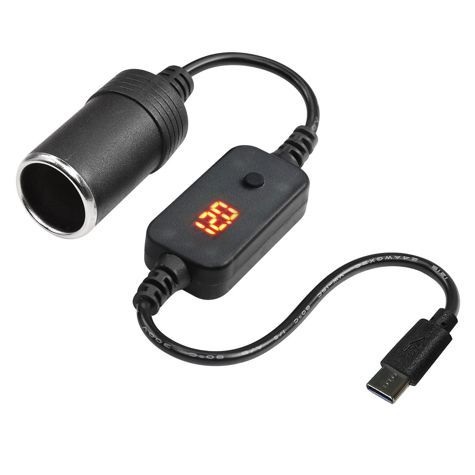 1pc 5V 2A USB To 12V Cigarette - Accessories Experts Vape recensione e prezzo