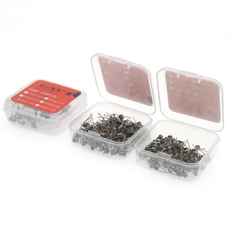 100PCS/BOX Prebuilt Coil Wire  - Coil Building Kit recensione e prezzo