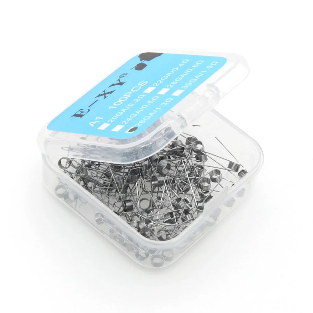 100PCS/BOX Prebuilt Coil Wire  - Coil Building Kit recensione e prezzo