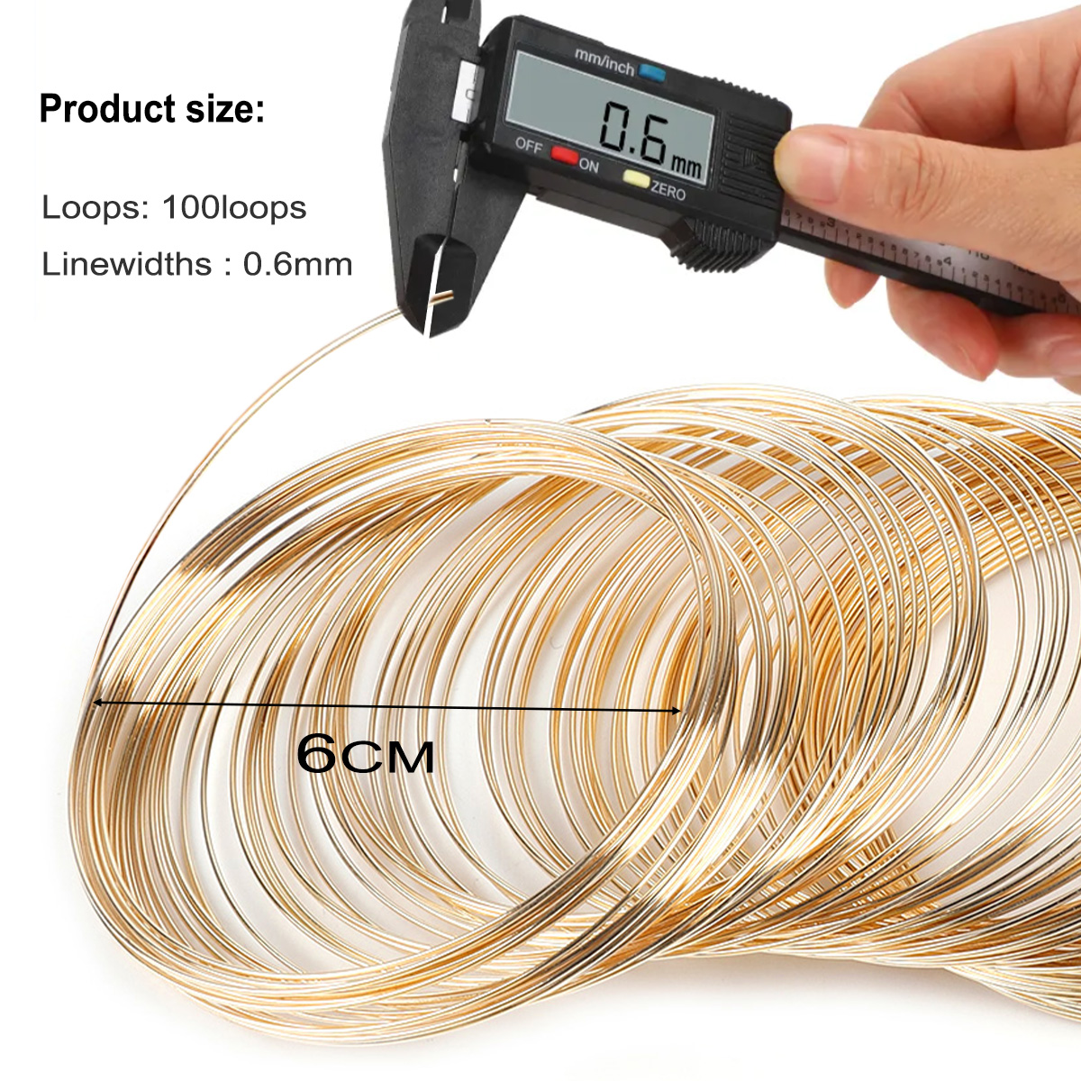 0.6mm Stainless Steel Memory W - Coil Building Kit recensione e prezzo
