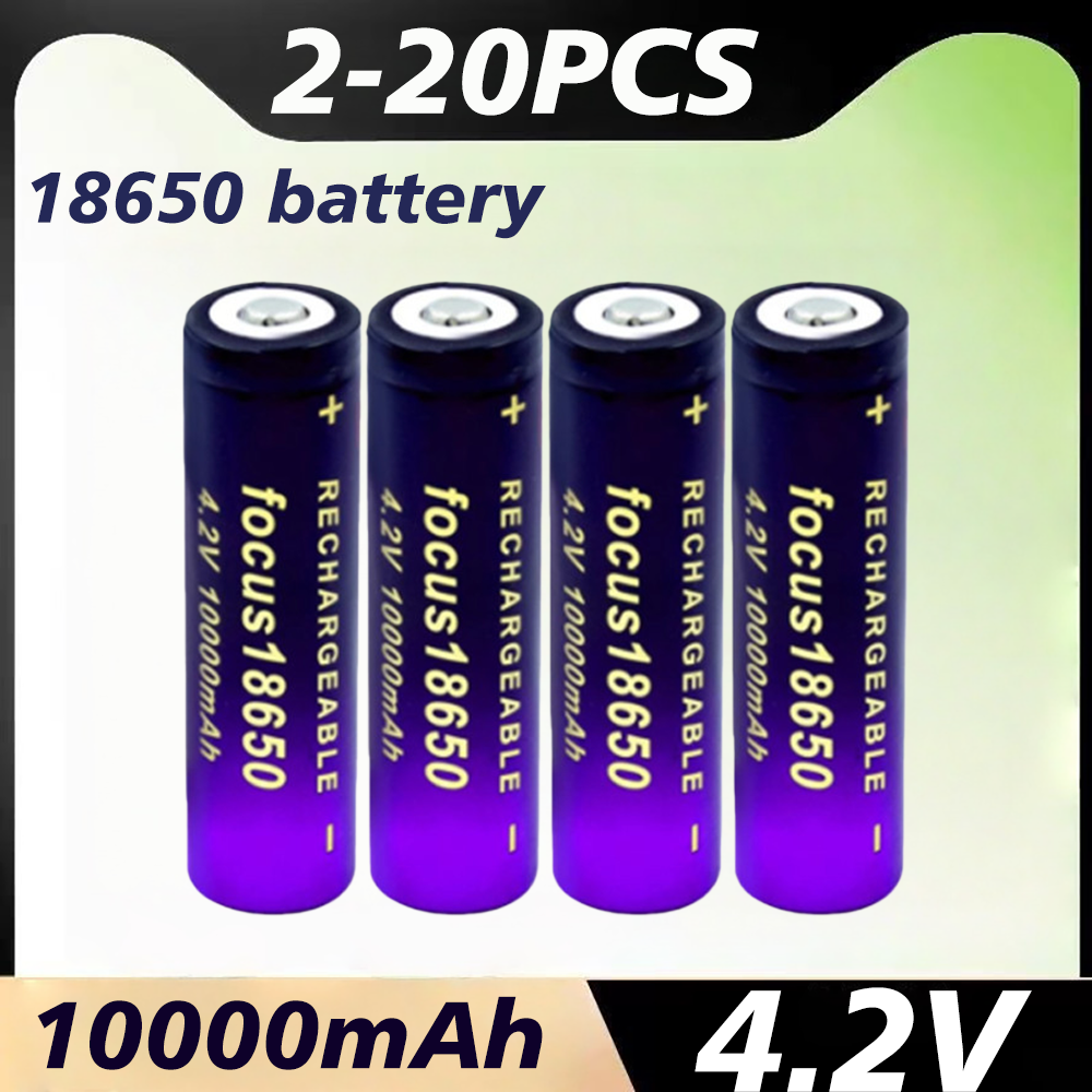 2-20PCS 18650 Lithium Ion Batt - Vape Battery 18650 recensione e prezzo
