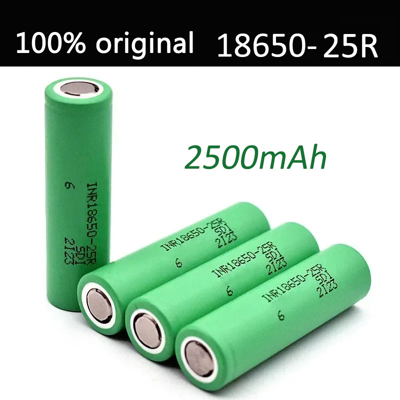 100% Original INR18650 25R 186 - Vape Battery 18650 recensione e prezzo