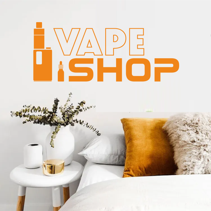 Vinyl Wall Decals Vape Shop Si - Vaping Shop recensione e prezzo
