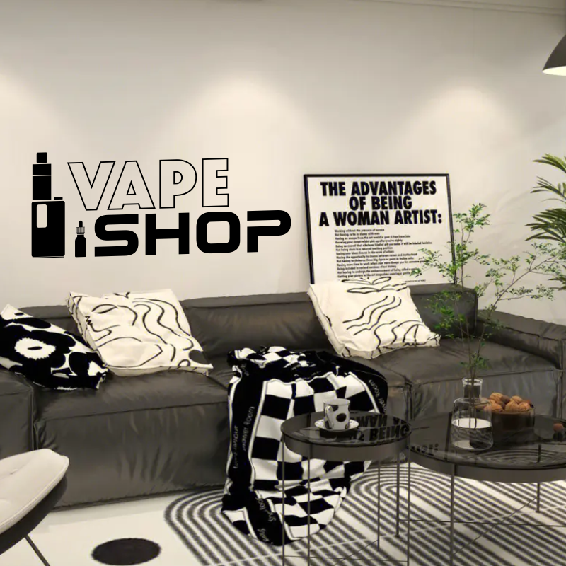 Vinyl Wall Decals Vape Shop Si - Vaping Shop recensione e prezzo