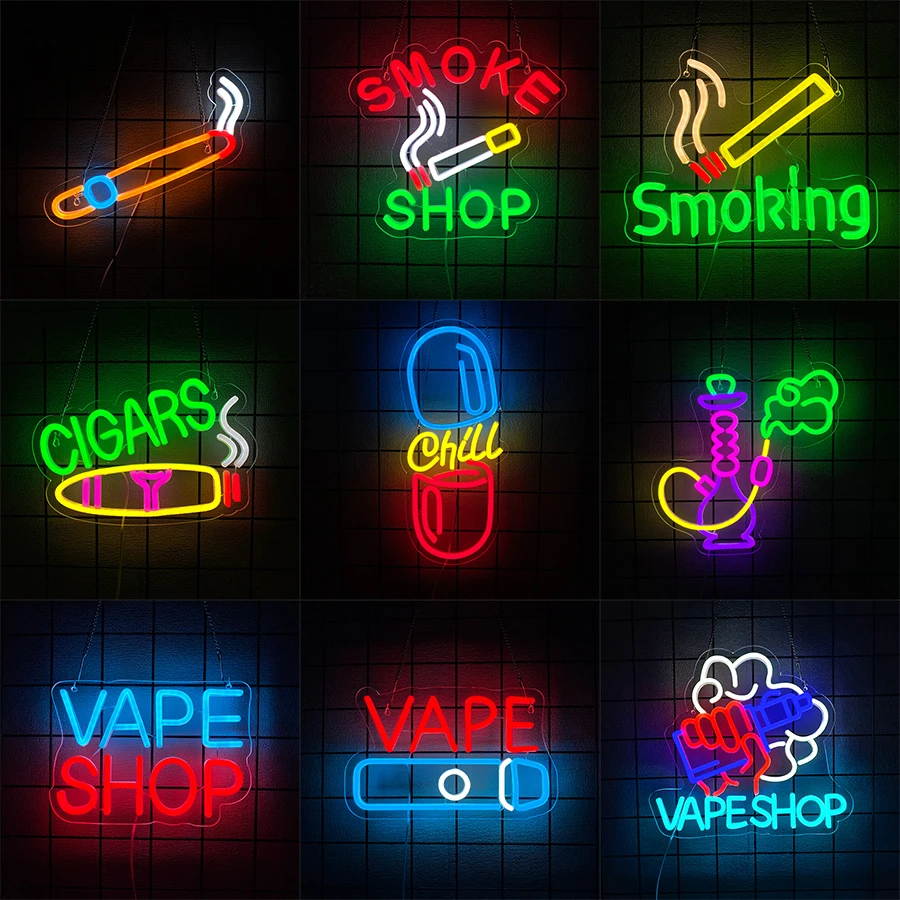 USB Bright Led Advertising Dis - Vaping Shop recensione e prezzo
