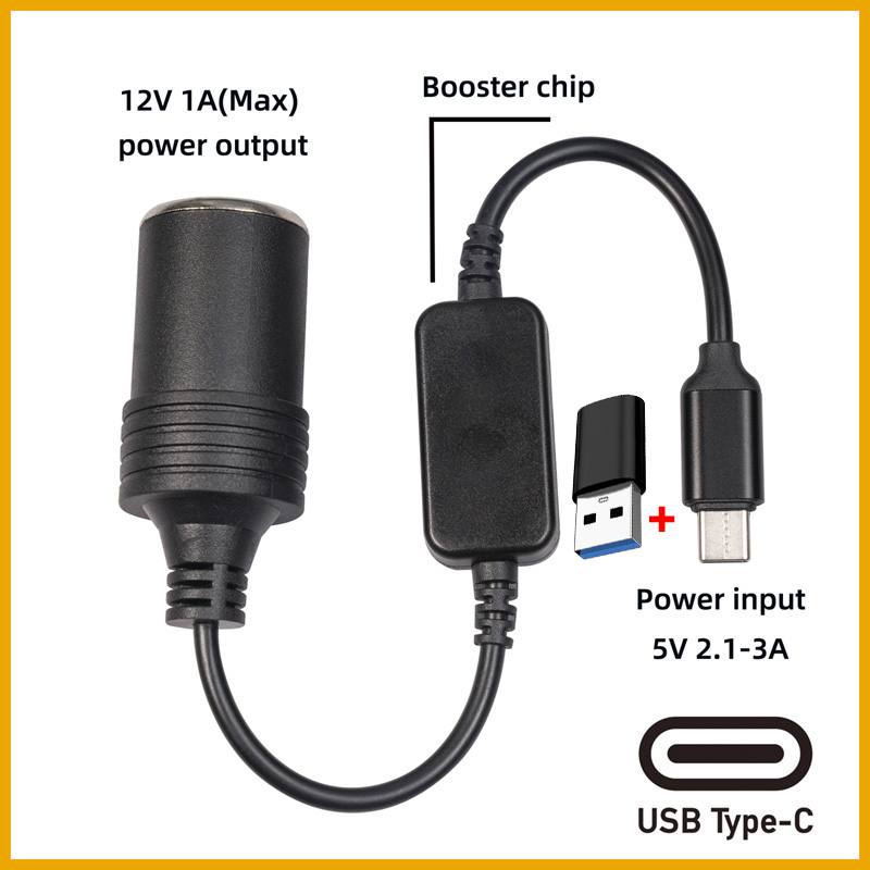 NEW 5V 2A USB To 12V Cigarette - Accessories Experts Vape recensione e prezzo