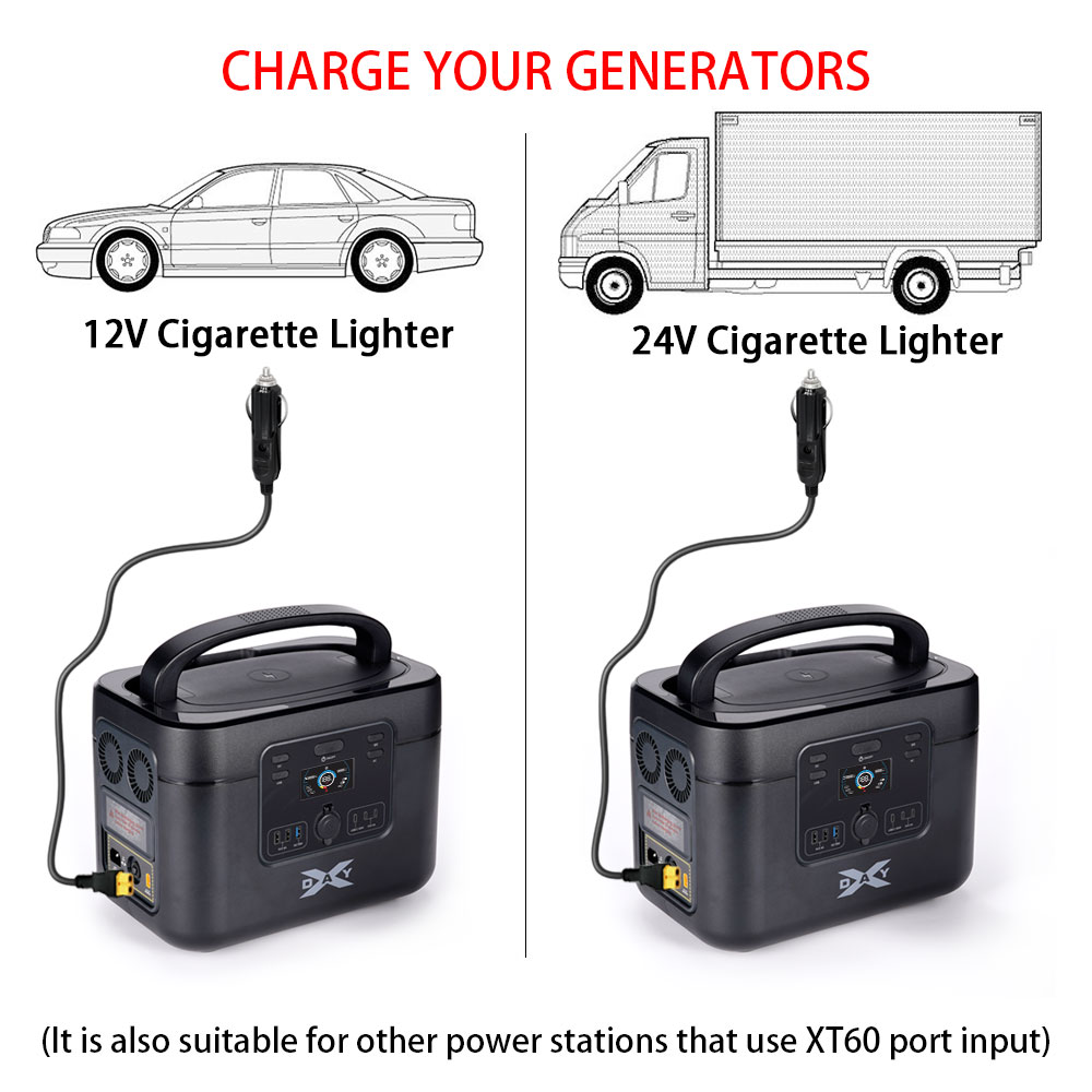 XT60 16AWG Plug Car Cigarette  - Accessories Experts Vape recensione e prezzo